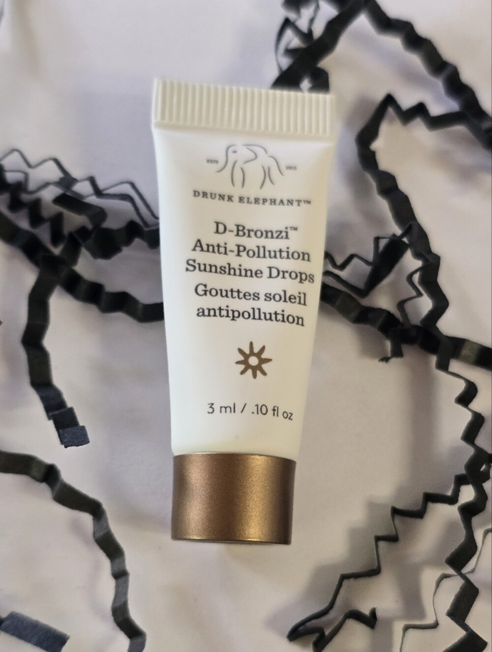 Drunk Elephant D-Bronzi Anti-Pollution Sunshine Drops Mini 3ml / 0.10 oz NWT